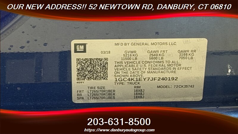 2018 Chevrolet Silverado 3500 High Country Diesel - Photo 29 - Danbury, CT 06810