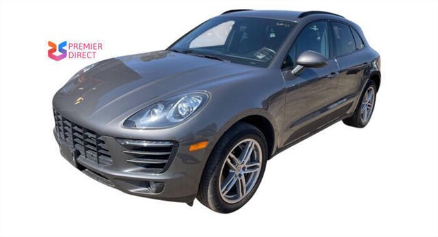 Gray 2015 Porsche Macan S AWD SUV / Crossover All-Wheel Drive Automatic