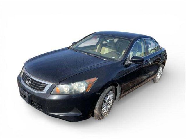 Nighthawk Black Pearl 2008 Honda Accord LX Sedan Front-Wheel Drive Automatic