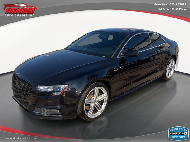 Black 2014 Audi S5 Coupe All-Wheel Drive Automatic