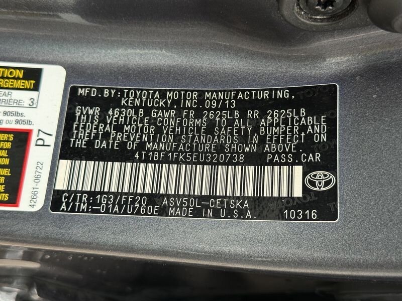2014 Toyota Camry SE - Photo 26 - Warrington, PA 18976