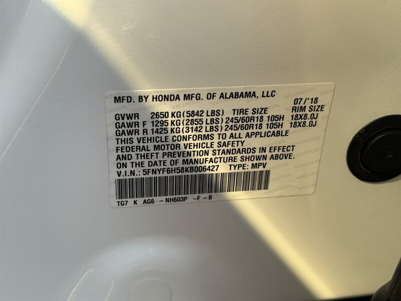 2019 Honda Pilot EX-L - Photo 25 - Warrington, PA 18976