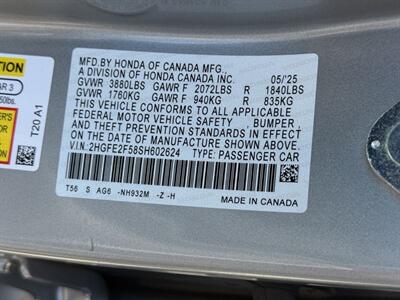 2025 Honda Civic Sedan Sport   - Photo 27 - Warrington, PA 18976
