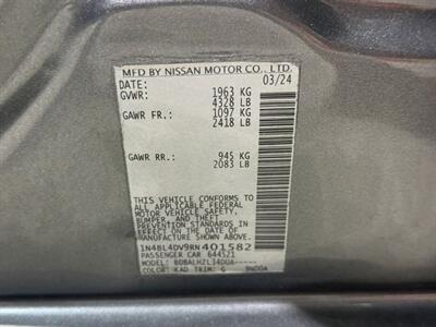2024 Nissan Altima SV FWD   - Photo 24 - Warrington, PA 18976