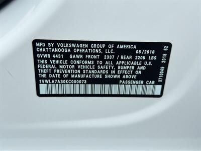 2019 Volkswagen Passat 2.0T Wolfsburg Edition   - Photo 28 - Warrington, PA 18976