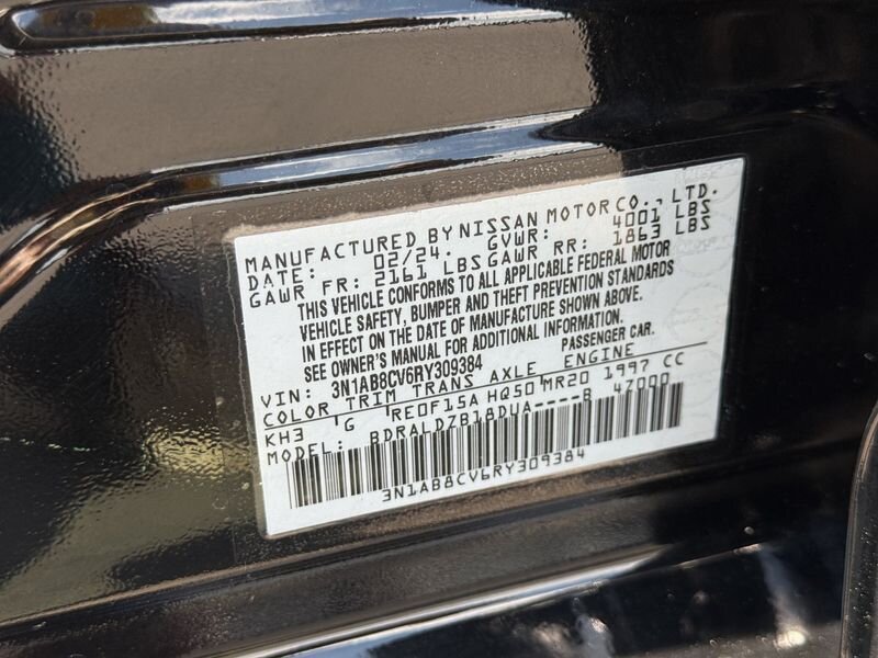 2024 Nissan Sentra SV Xtronic CVT - Photo 23 - Warrington, PA 18976