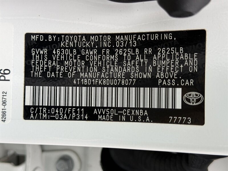 2013 Toyota Camry Hybrid LE - Photo 24 - Warrington, PA 18976