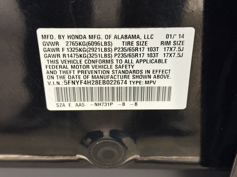 2014 Honda Pilot LX - Photo 23 - Warrington, PA 18976