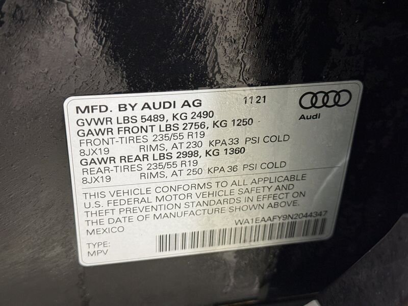 2022 Audi Q5 Premium Plus 45 TFSI S line quattro S tronic - Photo 24 - Warrington, PA 18976