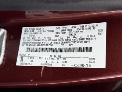 2018 Ford Escape SEL   - Photo 28 - Warrington, PA 18976