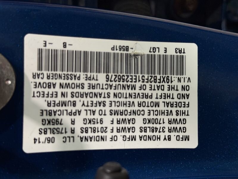 2014 Honda Civic LX - Photo 27 - Warrington, PA 18976