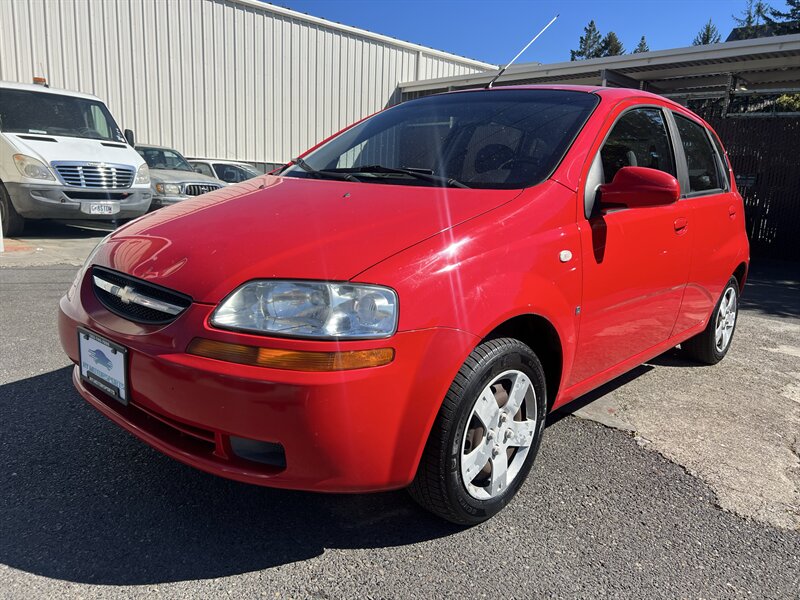 Sport Red 2007 Chevrolet Aveo 5 Special Value Hatchback FWD Hatchback Front-Wheel Drive 5-Speed Manual