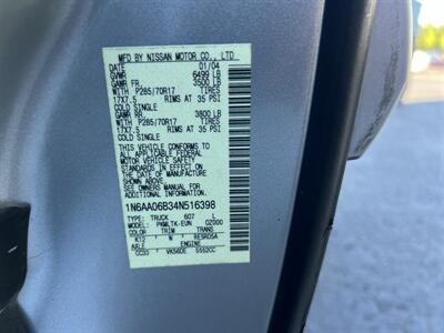 2004 Nissan Titan SE 4dr King Cab 4X4 - Photo 18 - Beaverton, OR 97005