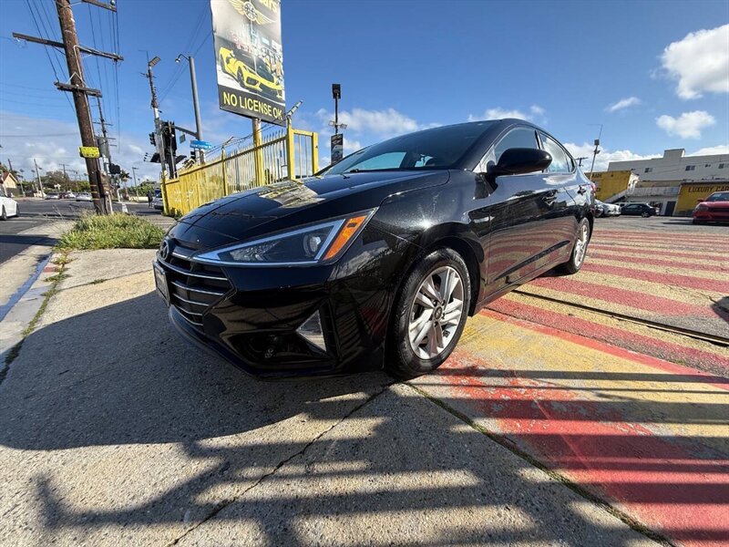 Phantom Black 2020 Hyundai Elantra SEL FWD Sedan Front-Wheel Drive Automatic