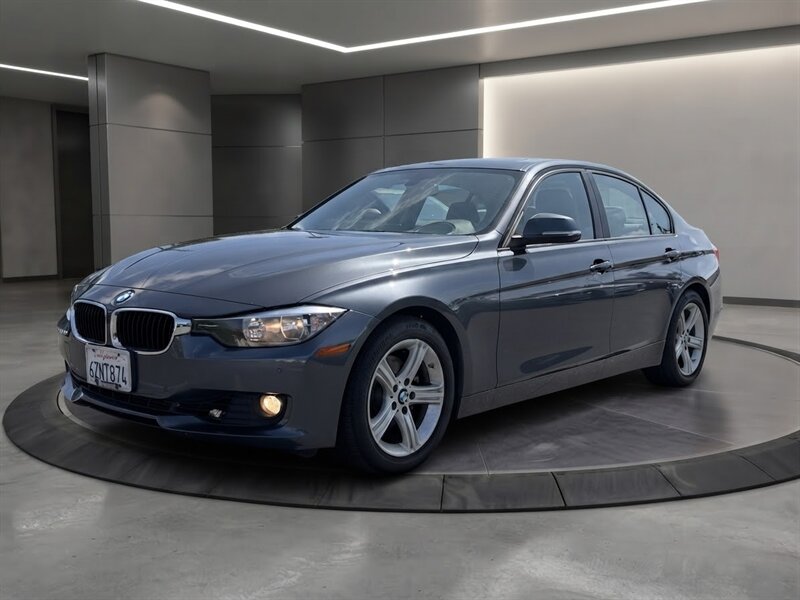 Gray (Mineral Grey Metallic) 2013 BMW 3 Series Sedan Rear-Wheel Drive Automatic