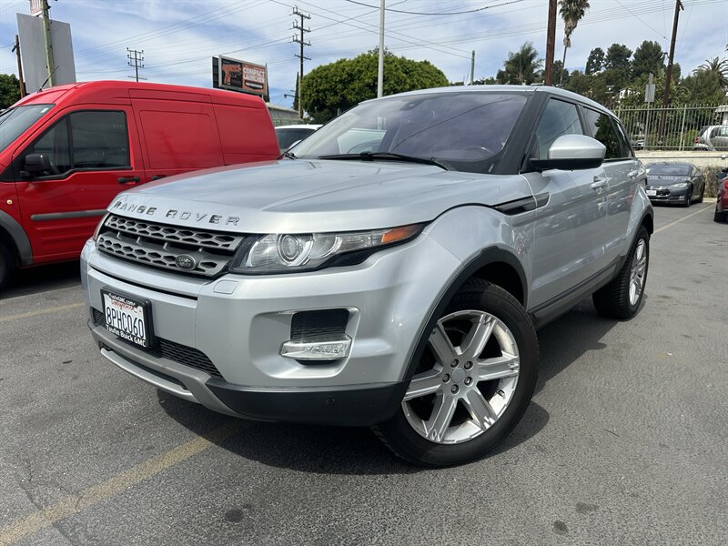 Gray (Corris Grey Metallic) 2015 Land Rover Range Rover Evoque Pure Premium Hatchback SUV / Crossover All-Wheel Drive Automatic