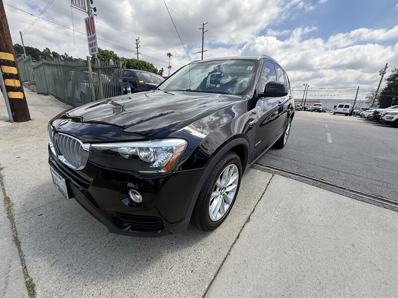 Black Sapphire Metallic 2017 BMW X3 sDrive28i RWD SUV / Crossover Rear-Wheel Drive Automatic