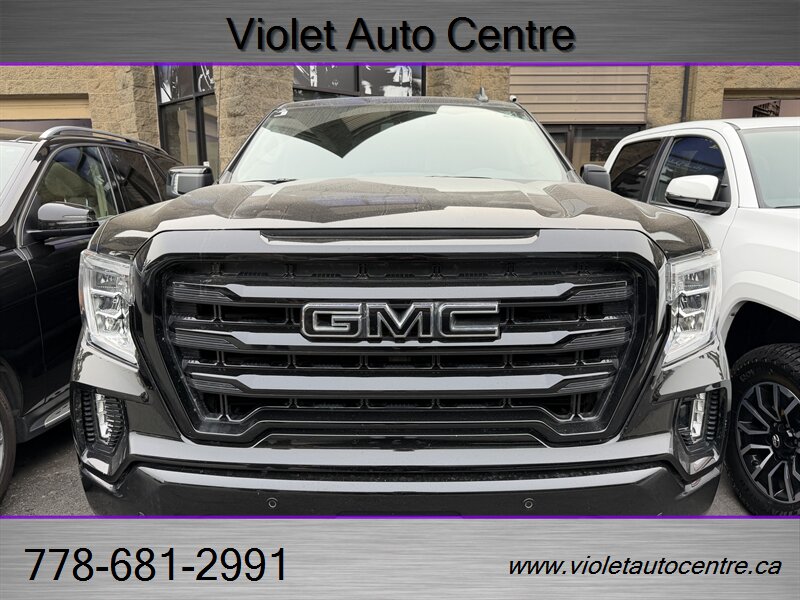 Black 2022 GMC Sierra 1500 Limited Pickup Truck Four-Wheel Drive Automatic