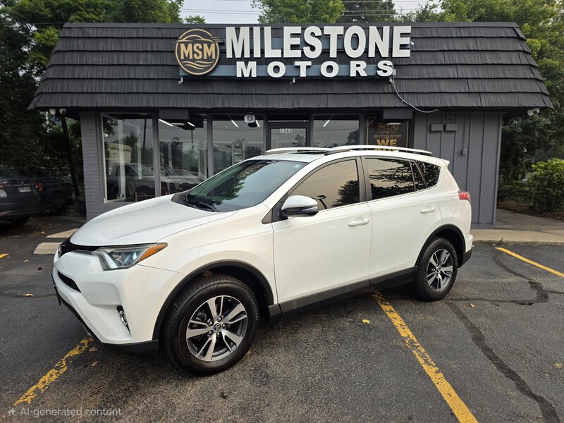 Super White 2016 Toyota RAV4 SUV / Crossover All-Wheel Drive 6-Speed Automatic