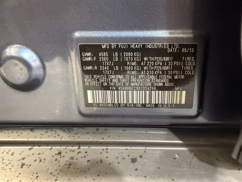 2013 Subaru Outback Premium - Photo 16