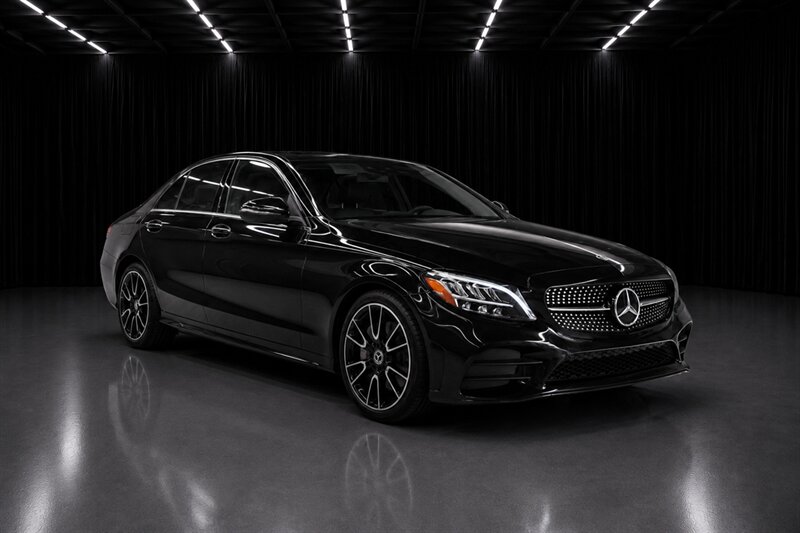 Black 2020 Mercedes-Benz C-Class Sedan Rear-Wheel Drive Automatic