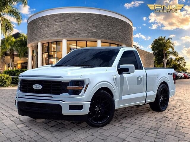 2024 Ford F-150 XL  Ford performance whipple Supercharged, Forgestar X12 W/ Toyo Tires, Corsa Exhaust, Lowered, Paint Matched Trim, Custom Seats