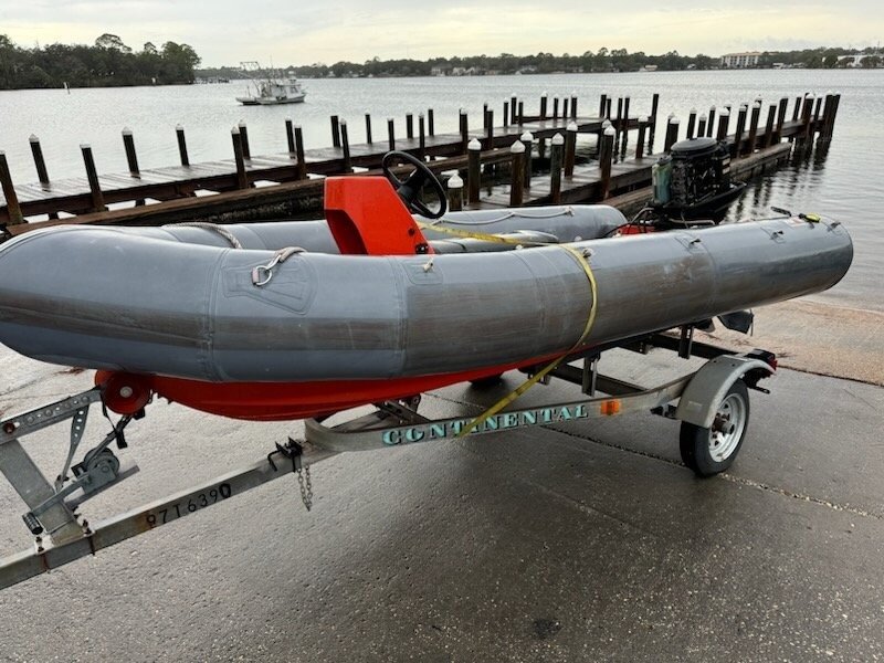  Avon SR4 Zodiac Rigid Inflatable Boat with 50HP Motor + Trailer   - Photo 1 - Frankfort, KY 40601