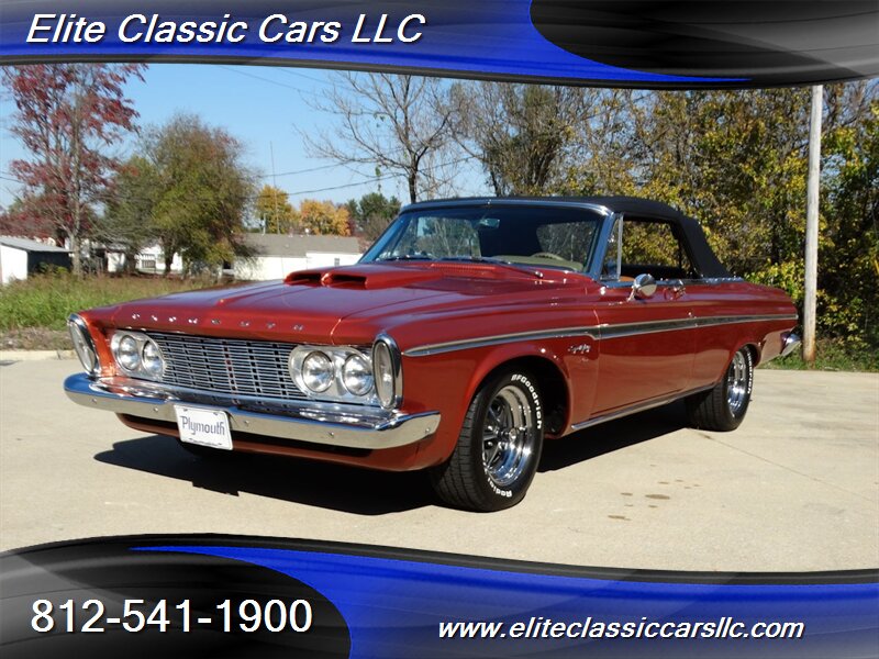1963 Plymouth Fury Sport   - Photo 1 - Scottsburg, IN 47170