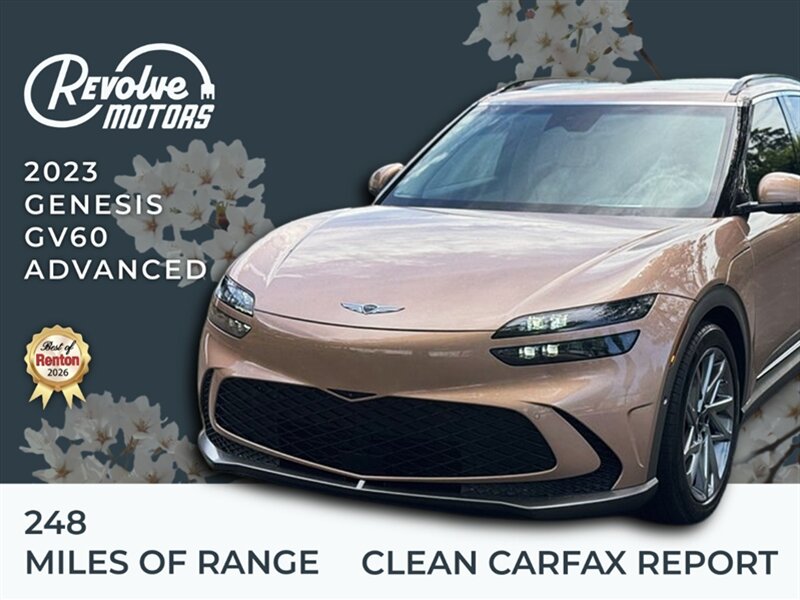 2023 Genesis GV60 Advanced   - Photo 1 - Renton, WA 98057