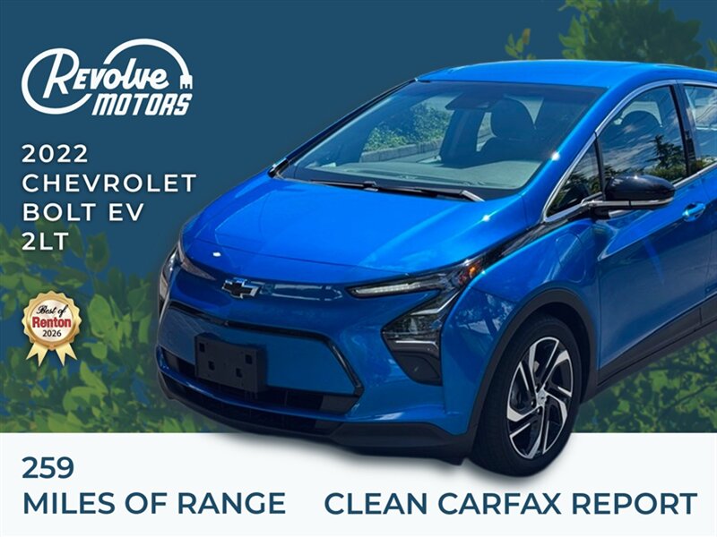 2022 Chevrolet Bolt EV 2LT   - Photo 1 - Renton, WA 98057