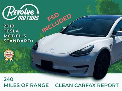 2019 Tesla Model 3 Standard Range Plus Sedan