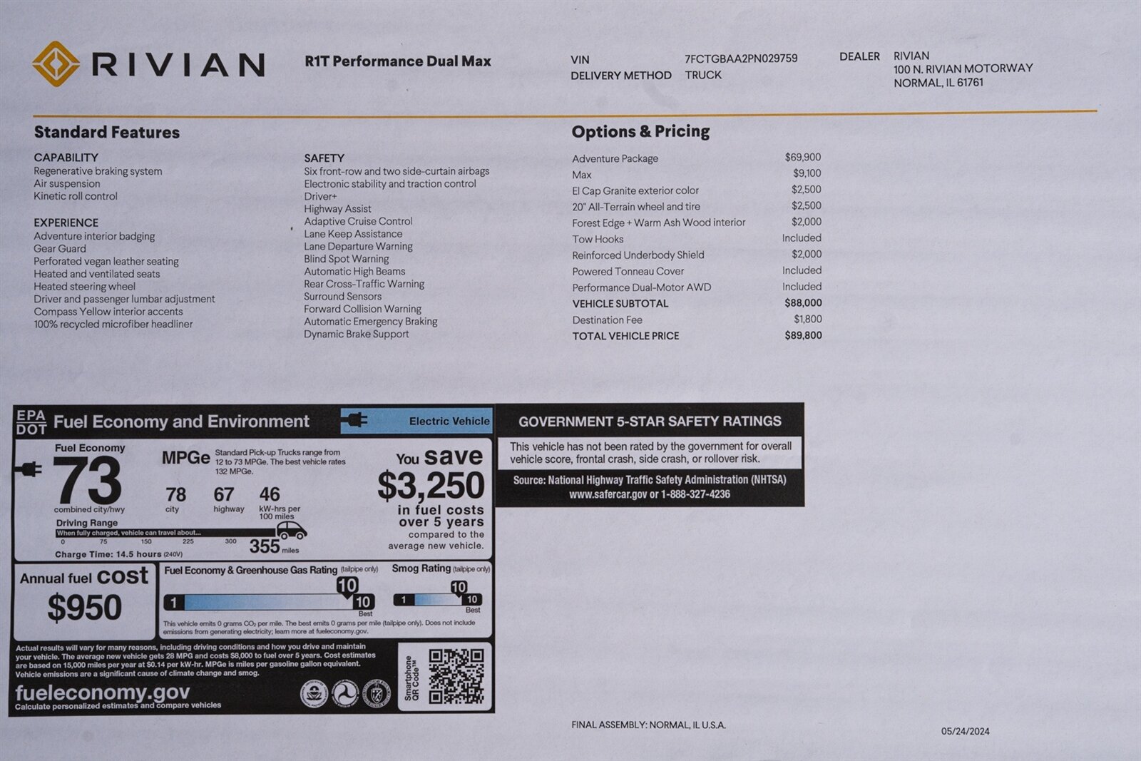 2023 Rivian R1T Adventure   - Photo 64 - Renton, WA 98057