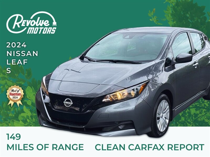 2024 Nissan LEAF S   - Photo 1 - Renton, WA 98057