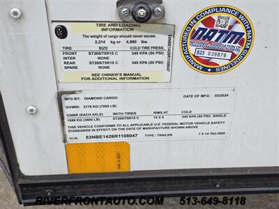 2024 Diamond Cargo 7x14 Enclosed Cargo - Photo 13 - Middletown, OH 45042