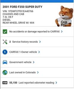 2001 Ford F-350 4X4 7.3L Powerstroke Ambulance   - Photo 4 - Middletown, OH 45042