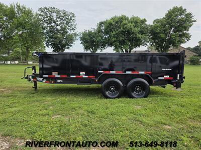 2026 Top Hat 7x16 Dump Trailer 36 " High Sides   - Photo 4 - Middletown, OH 45042