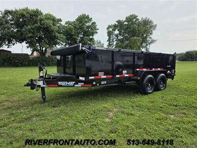2026 Top Hat 7x16 Dump Trailer 36 " High Sides   - Photo 17 - Middletown, OH 45042