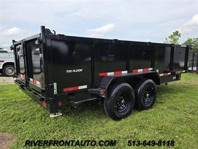 2026 Top Hat 7x16 Dump Trailer 36 " High Sides   - Photo 6 - Middletown, OH 45042