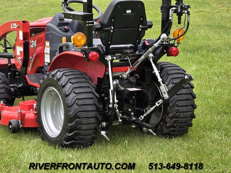 2022 Rural King RK24H Tractor 4x4 - Loader - Belly Mower - Photo 20 - Middletown, OH 45042