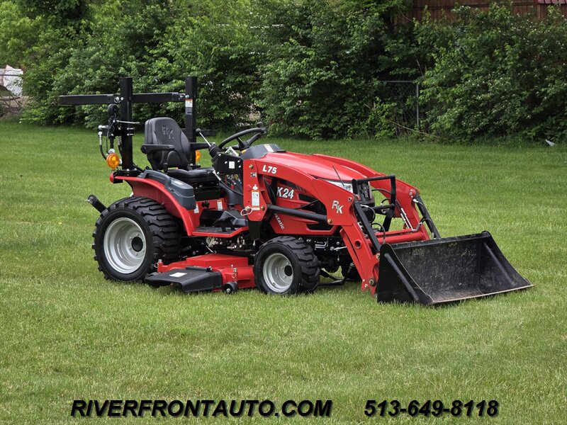 2022 Rural King RK24H Tractor 4x4 - Loader - Belly Mower - Photo 10 - Middletown, OH 45042