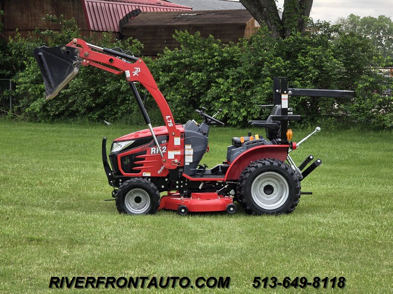 2022 Rural King RK24H Tractor 4x4 - Loader - Belly Mower - Photo 7 - Middletown, OH 45042
