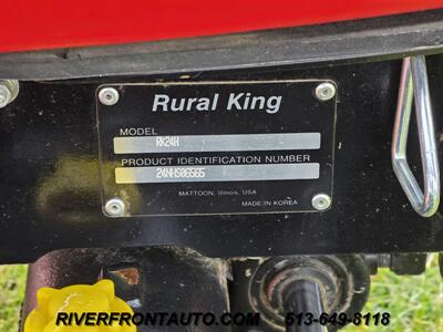 2022 Rural King RK24H Tractor 4x4 - Loader - Belly Mower - Photo 22 - Middletown, OH 45042