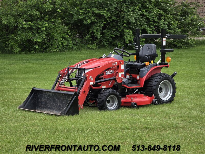 2022 Rural King RK24H Tractor 4x4 - Loader - Belly Mower   - Photo 1 - Middletown, OH 45042