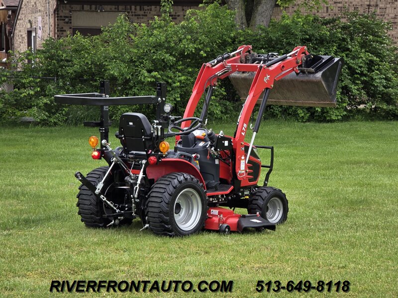 2022 Rural King RK24H Tractor 4x4 - Loader - Belly Mower - Photo 2 - Middletown, OH 45042