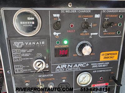 2019 Vanair Air N Arc 300 Diesel Generator Welder Compressor w/ Sage Oil Vac Lube Skid   - Photo 4 - Middletown, OH 45042