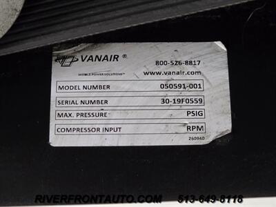 2019 Vanair Air N Arc Diesel Generator Welder Compressor w/ Sage Oil Vac Lube Skid - Photo 13 - Middletown, OH 45042