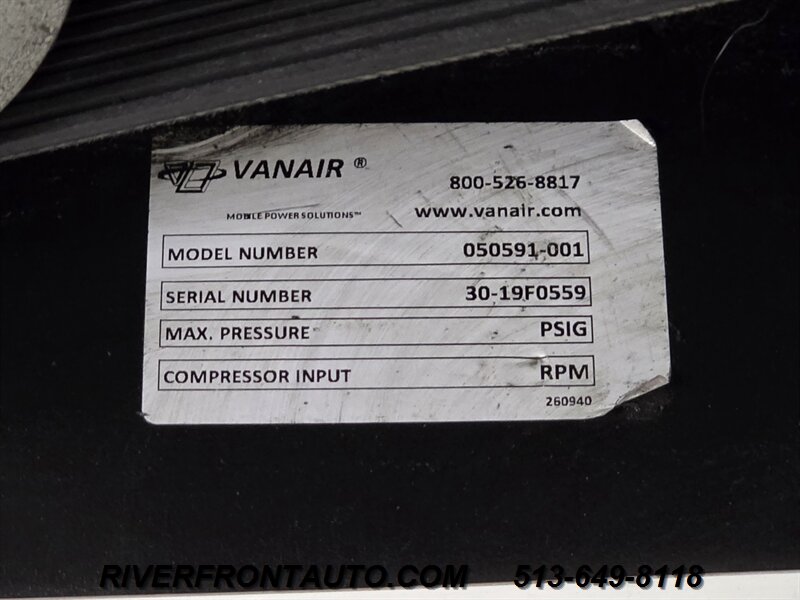 2019 Vanair Air N Arc Diesel Generator Welder Compressor w/ Sage Oil Vac Lube Skid - Photo 13 - Middletown, OH 45042