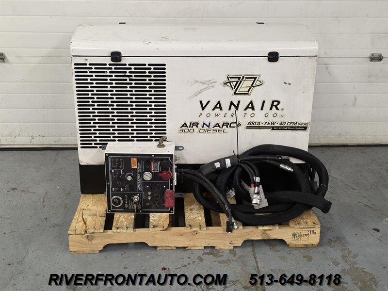 2019 Vanair Air N Arc Diesel Generator Welder Compressor w/ Sage Oil Vac Lube Skid   - Photo 1 - Middletown, OH 45042