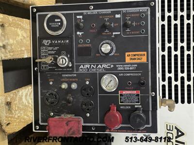 2019 Vanair Air N Arc Diesel Generator Welder Compressor w/ Sage Oil Vac Lube Skid - Photo 4 - Middletown, OH 45042