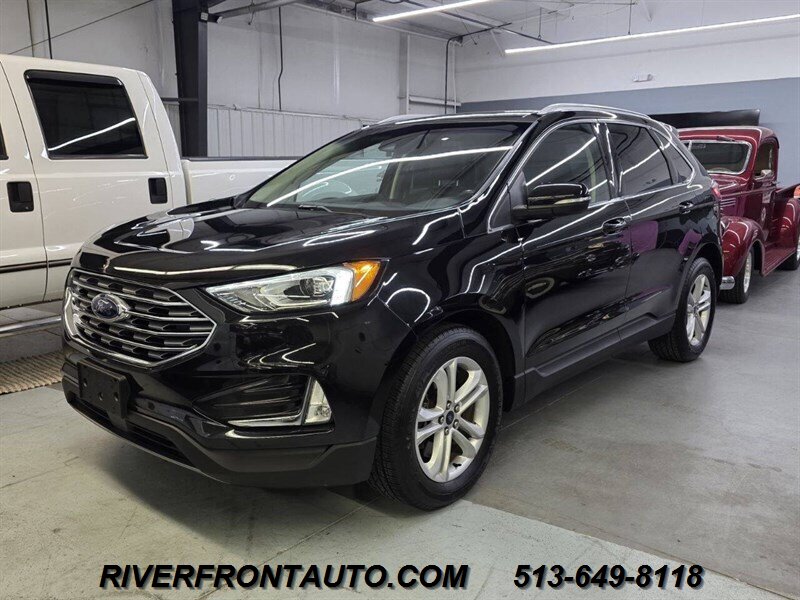 Agate Black 2020 Ford Edge SEL AWD SUV / Crossover All-Wheel Drive Automatic